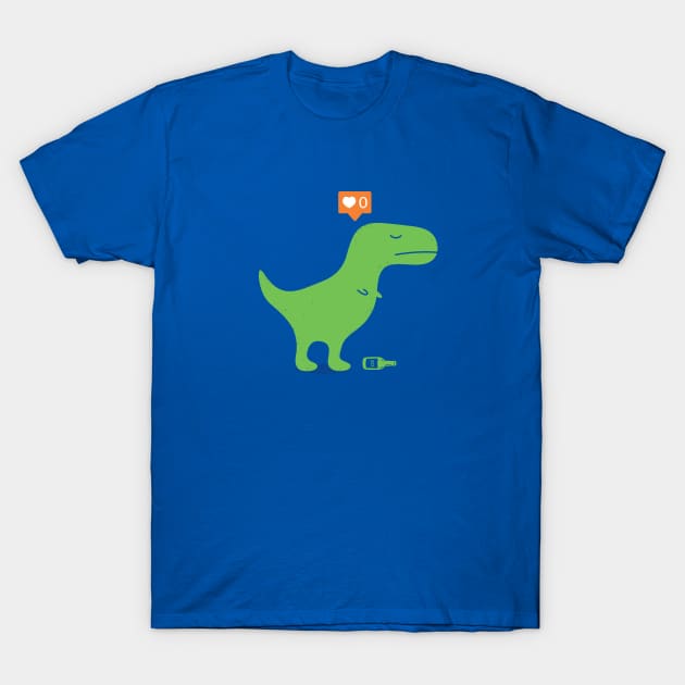 Loner Dino T-Shirt by Paagal